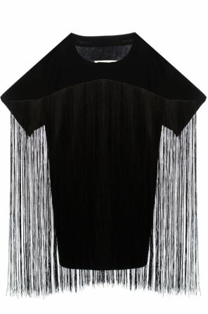 Fringed t-shirt, zdjęcie 1 Fringed t-shirt od MM6 Maison Margiela